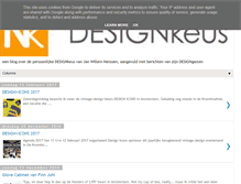 Tablet Screenshot of designkeus.nl